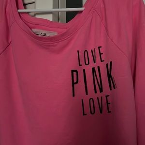 Victoria secret pink shirt